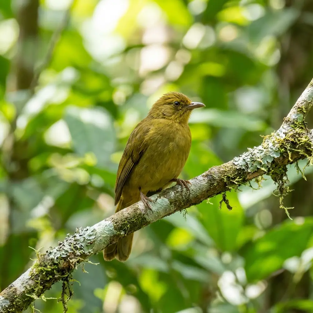 Togean Golden Bulbul